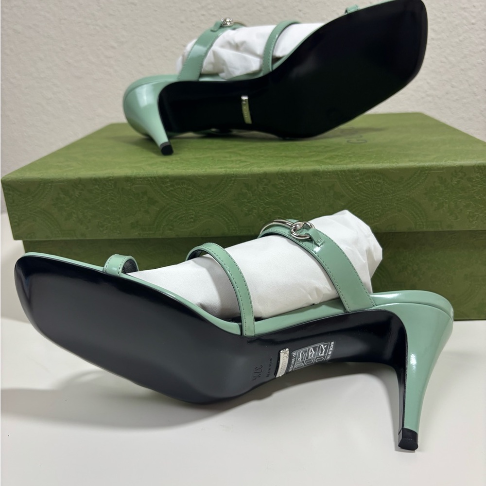 Gucci Horsebit Leather Sandals - Picture 7 of 8